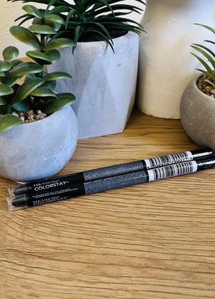 Оригінал стійкий олівець для очей revlon colorstay eyeliner crayon contour оригинал стойкий карандаш черный black