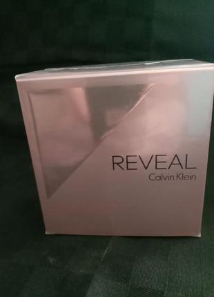 Calvin klein reveal 100 ml, оригинал, парфюмированная вода