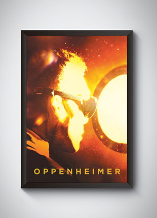 Постер фільму oppenheimer / оппенгеймер (нолан).  кількість постерів у наборі: 4.  формат: а3.  розм3 фото