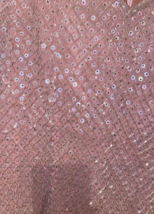 Платье сукня барбі барби бісер бисер бренд3 фото
