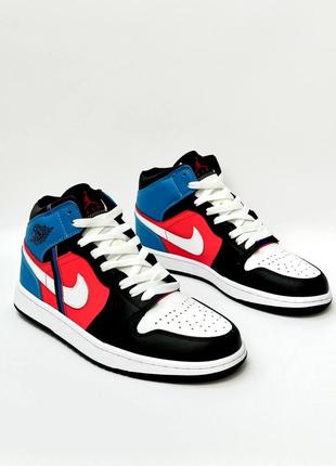 Демисезонное белое кроссовки nike air jordan 1 оранжевый мужские кроссовки nike air jordan 1