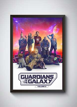 Набор постеров guardians of the galaxy / стражи галактики4 фото