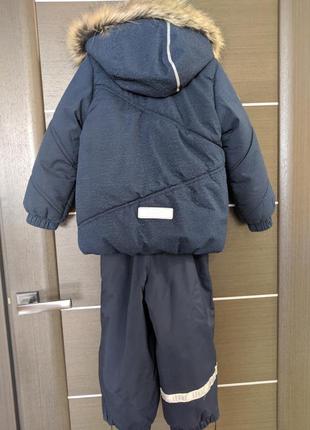 Lenne зимовмй комплект куртка + напівкомбінезон для хлопчика, р. 98 (+6)4 фото