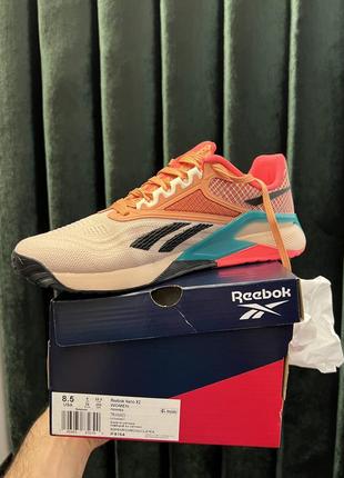 Reebok nano x2 кроссовки для фитнеса и кросфита кроссовки новые 39 размер - 25,5см1 фото