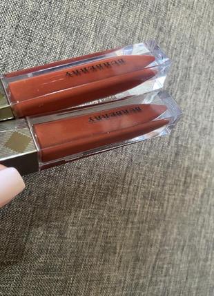 Burberry kisses gloss блеск для губ без коробки  № 105 redwood, оригинал