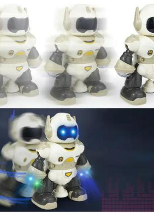 Танцующий светящийся робот rotating robot