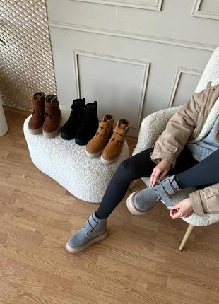 Серые, черные, рыжие, коричневые сноутсы на липучке