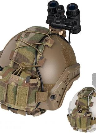 Тактический аккумуляторный чехол для шлема idogear2 фото