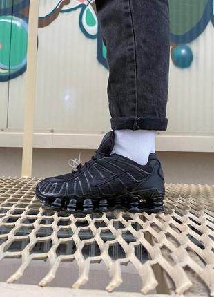 Кроссовки nike shox tl black