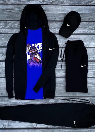 5в1 мужской спортивный трикотажный костюм nike чоловічий костюм спортивний
