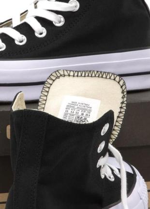 Женские кеди converse Guitar hight black white 36-37-38-39-40-418 фото