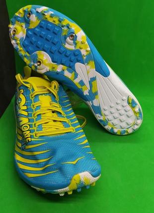 Шиповки для легкой атлетики hoka one one evo xc spike (1019738-cctrs) оригинал7 фото