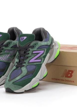 Мужские кроссовки new balance 9060 green blue 41-42-43-44-451 фото