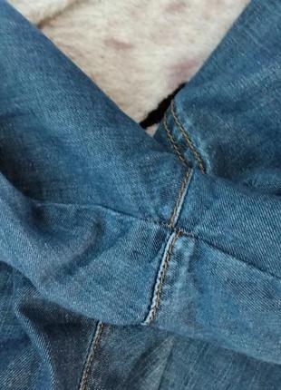 Широкие джинсы кюлоты6 фото