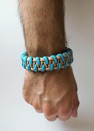 Браслет из паракорда fusion cobra на пластиковой застежке, размер и цвет под заказ