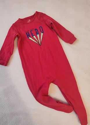 Детский ромпер на мальчика. слип супер герой