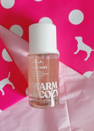 Мист victoria’s secret спрей victoria’s secret pink warm &amp; cozy