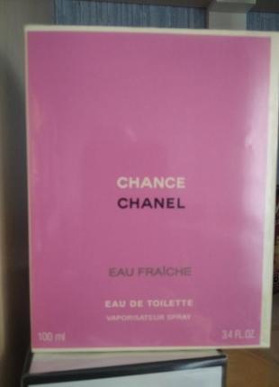 Chanel chance eau fraiche туалетна вода 100 ml духи шанель шанс фреш зелений 100 мл зелені фреш зелений4 фото