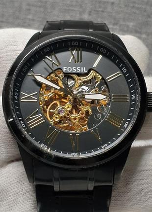 Чоловічий годинник часы fossil bq2092 automatic 48mm1 фото