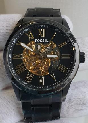 Чоловічий годинник часы fossil bq2092 automatic 48mm3 фото