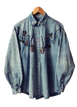 Zolo club редкий винтаж рубашка варенка оверсайз коттон джинсовая свободная рубашка джинсовая женская рубашка ветровка
