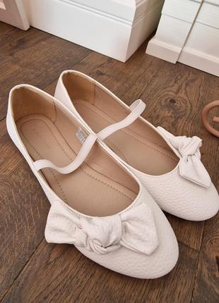 Нежные туфельки - балетки 36 размер. новые без бирки. reserved.1 фото
