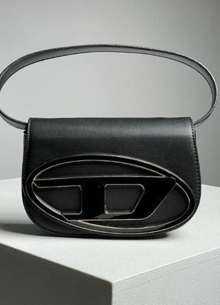 Сумка diesel 1dr iconic shoulder bag black