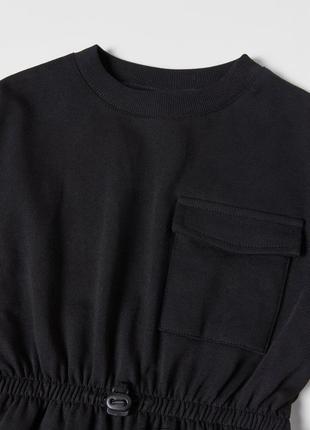 Коттоновое платье zara 7р 3