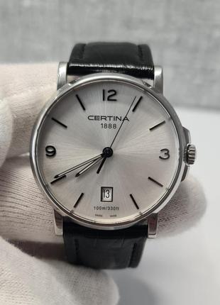 Чоловічий годинник часы certina ds caimano 100м 38мм c017.410