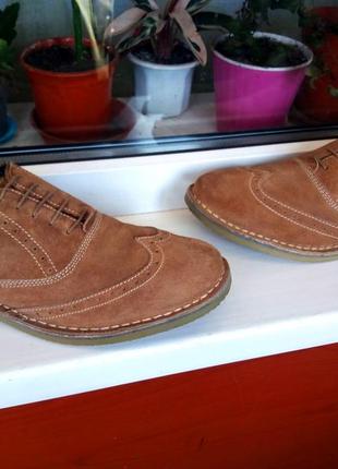 Стиль і комфорт міцні туфлі "am shoe ®" германія! 44 р