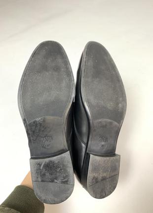 Чоловічі класичні шкіряні туфлі від zara