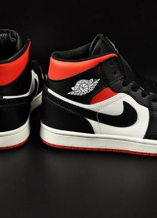 Подростковые высокие кроссовки nike air jordan 1 унисекс5 фото