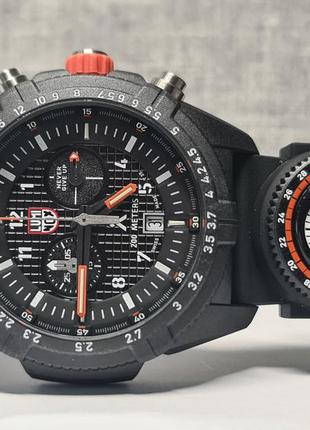 Чоловічий годинник часы luminox 3782.mi bear grylls survival chronograph 45 mm 200m carbonox tririum