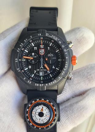 Чоловічий годинник часы luminox 3782.mi bear grylls survival chronograph 45 mm 200m carbonox tririum8 фото