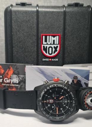 Чоловічий годинник часы luminox 3782.mi bear grylls survival chronograph 45 mm 200m carbonox tririum7 фото