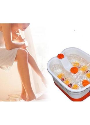 Ванночка масажер для ніг multifunction footbath massager rf-368a-12 фото