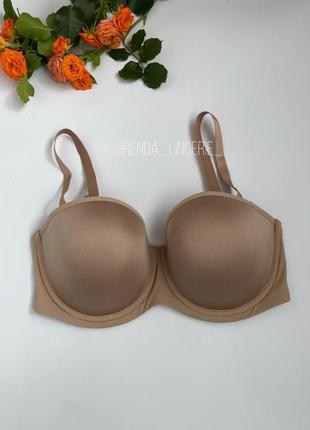 Бюстгальтер балконет thirdlove classic strapless bra, нюд🫶7 фото