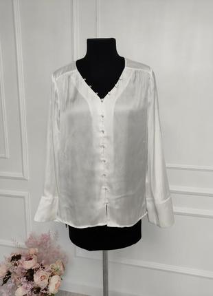 Нарядная белая блуза9 фото