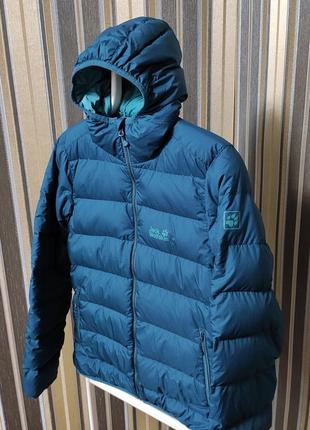 Женский пуховик jack wolfskin 700 goose down jacket3 фото