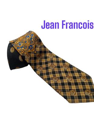 Jean francois, шелковый галстук, италия.