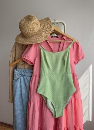 Салатовый купальник &amp;otherstories