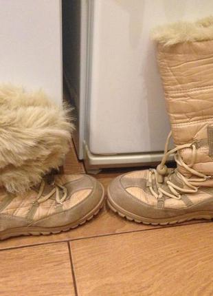 Класные текстильные сапоги