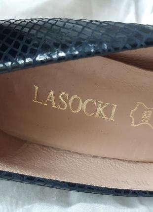 Туфли lasocki кожаные 39-402 фото