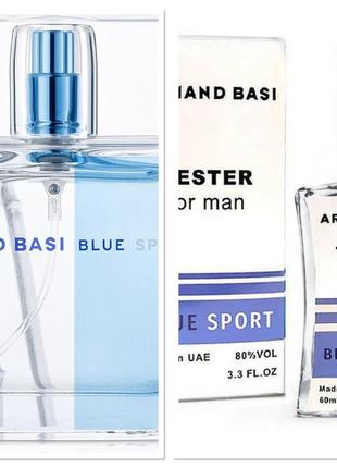 Тестер armand basi blue sport- для активных, дерзких, страстных парней!