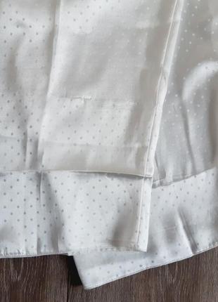 Штаны от пижамы ( распаровка) белые,4 фото