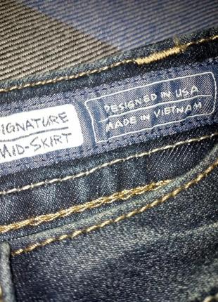 Новая юбка джинсовая с очень крутой фурнитурой5 фото