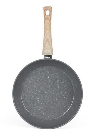 Сковорода универсальная с крышкой holmer star chef fp-22324-swmbl 24 см
