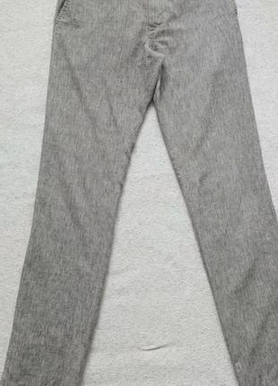 Стильные мужские летние тонкие льняные брюки next2 фото