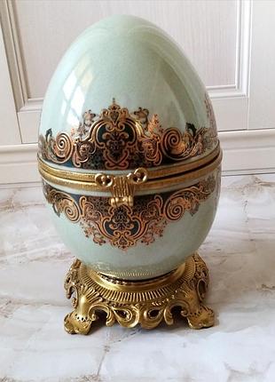 Скринька dominic порцеляна, латунь