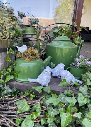 Птички бетонные10 фото